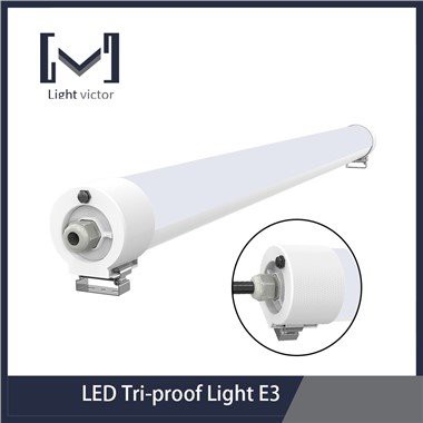 Lumière tri-épreuve LED intégrée