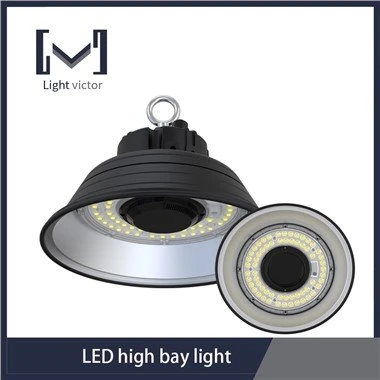 Lumière LED haute baie ronde